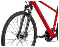 Горный гибрид TREK Dual Sport 2 (2019) viper red S (164-173) (требует финальной сборки)