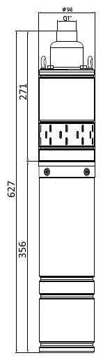 Насос скважинный TSSM2-100-0,75 PUMPMAN - фотография № 3