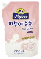 Концентрированный кондиционер для детского белья Mild Sweet Mybee 1.2 л пакет