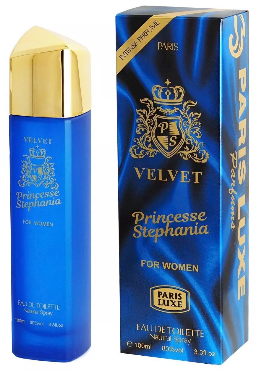 Princesse Stephania Velvet INTENSE PERFUME (Принцесса Стефания Вельвет двойной парфюм) Т/В жен. 100 мл