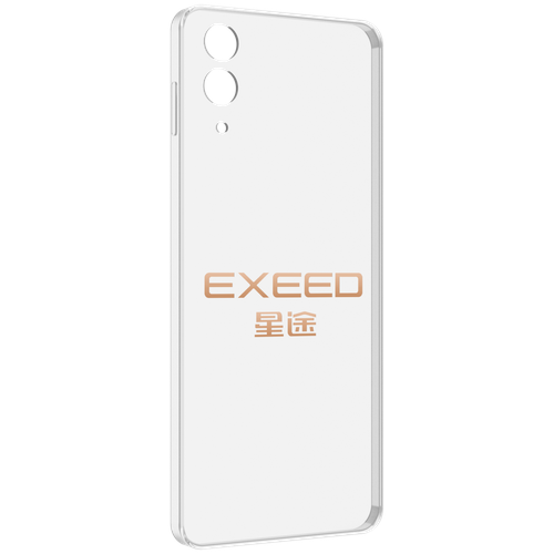 Чехол MyPads exeed эксид 2 для Samsung Galaxy Z Flip 4 (SM-F721) задняя-панель-накладка-бампер