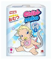 Maneki подгузники Chibi-neko S (4-8 кг) 72 шт.