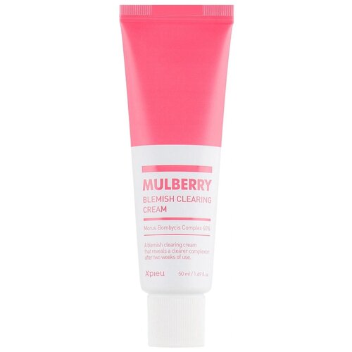 Крем для проблемной кожи лица, Mulberry Blemish Clearing Cream, A'Pieu, 8809643507639