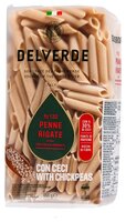 Delverde Industrie Alimentari Spa Макароны № 132 Penne Rigate с добавлением муки из нута, 450 г