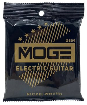 Струны MOGE GE09 Nickel Wound Custom Light 9-42, для электрогитары