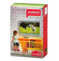 Lundby Домашний кинотеатр Смоланд (LB_60209100) желтый/белый