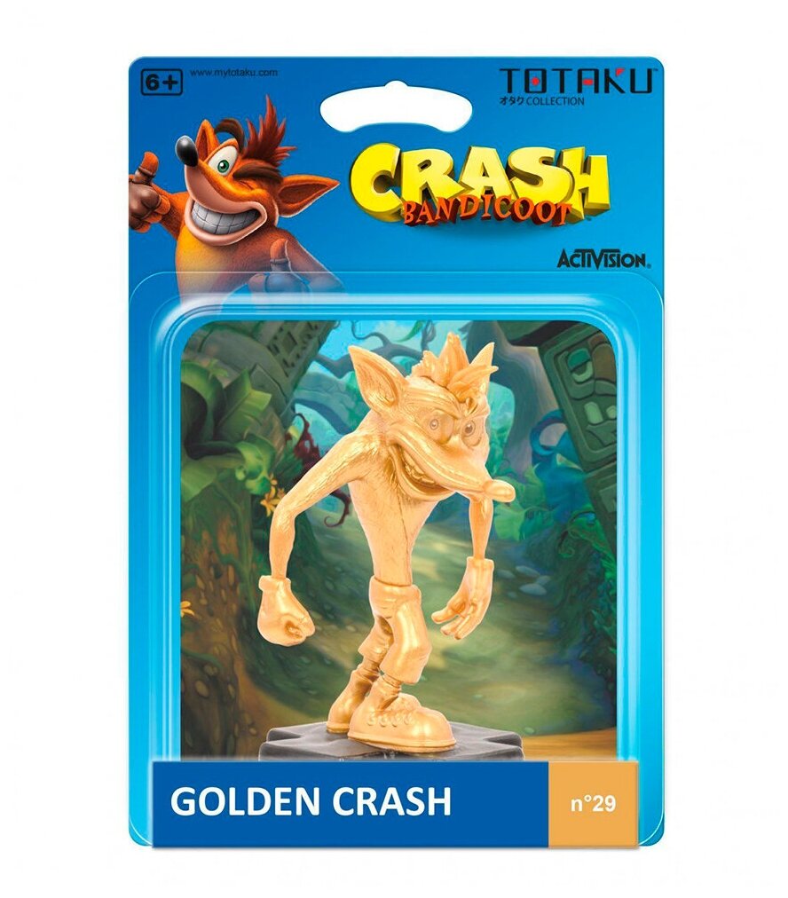Фигурка Totaku Crash Bandicoot: Golden Crash (Ограниченное издание)
