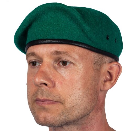 Берет , размер 58, зеленый