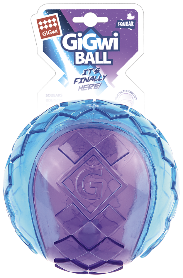 Gigwi игрушка для собак Мяч с пищалкой 8см, серия GiGwi BALL