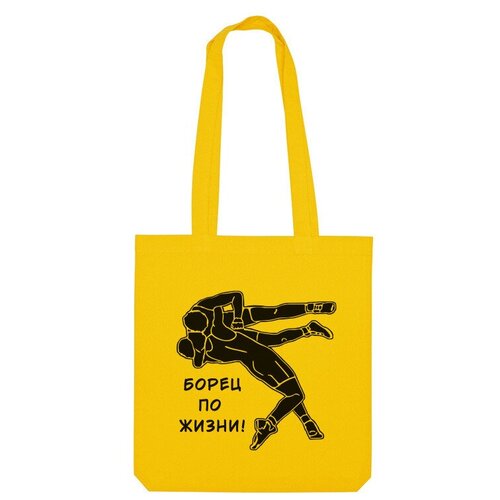 фото Сумка шоппер us basic, желтый
