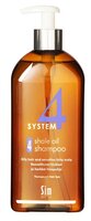 Sim Sensitive SYSTEM 4 Shale Oil Shampoo 4 Терапевтический шампунь № 4 для очень жирной, чувствитель