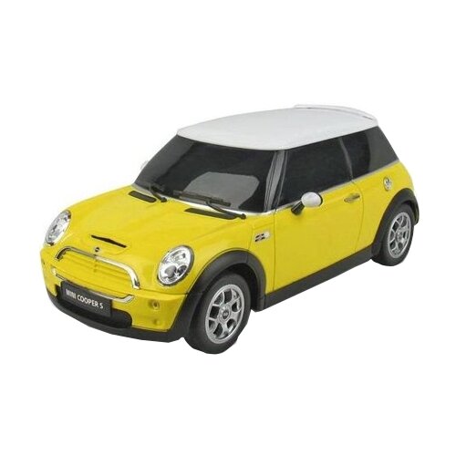 Rastar Minicooper S (20900), 1:18, 27.5 см, желтый машина р у 1 18 minicooper s цвет синий 2 4g 20900e no