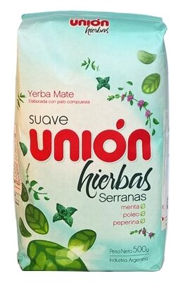 Чай травяной Union Yerba mate suave Hierbas serranas, 500 г - фотография № 1