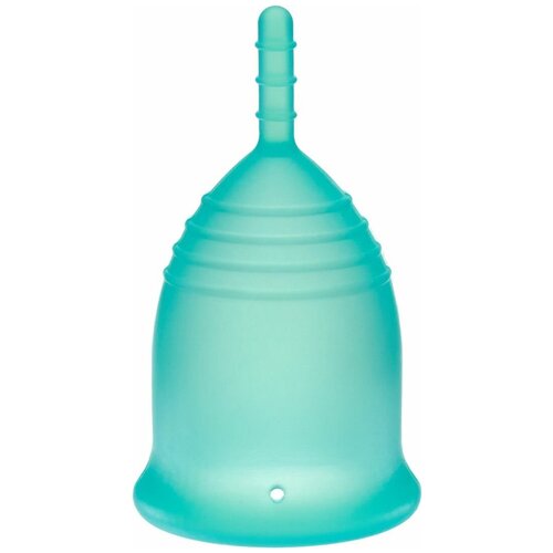 менструальная чаша clarity cup размер l 30 мл Бирюзовая менструальная чаша Clarity Cup S