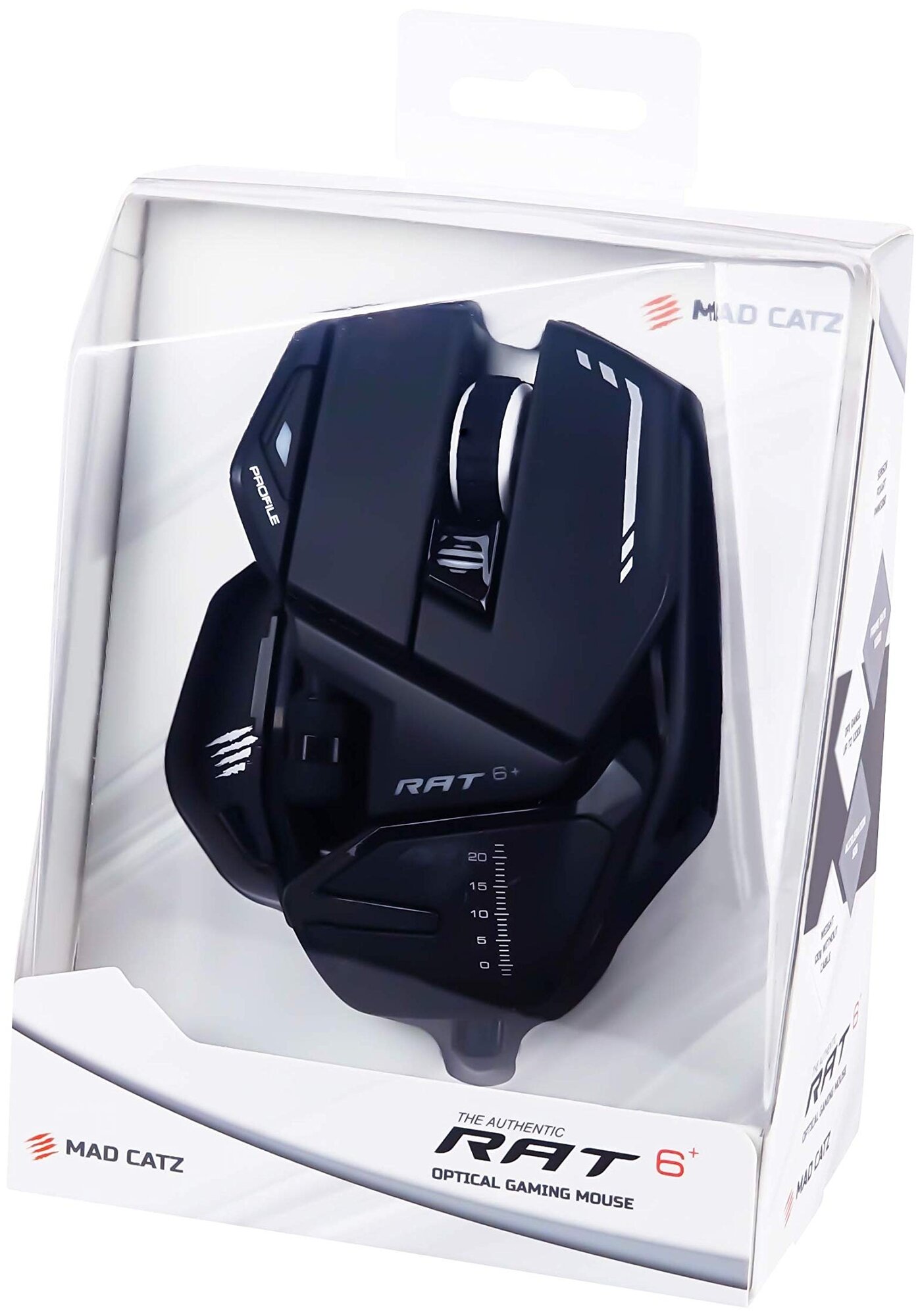 Игровая мышь Mad Catz R.A.T. 6 BL, черный - фотография № 3