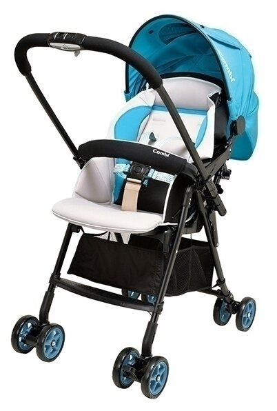 Прогулочная коляска Combi Well Comfort, blue