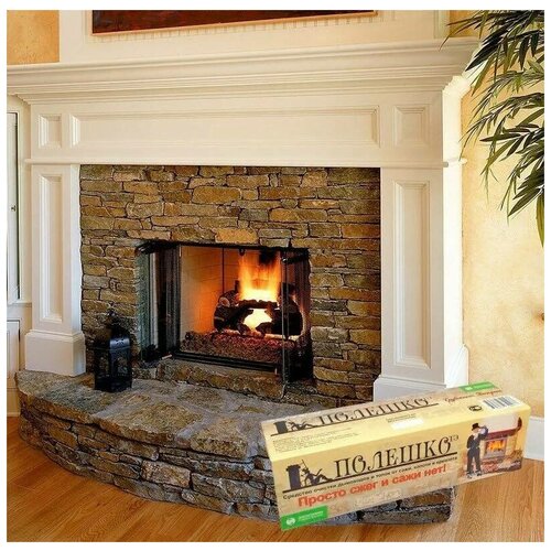 Очиститель дымоходов полено 4в1 Трубочист Полешко средство очистки камина