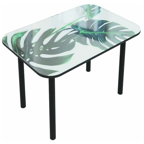 Кухонный стол ЭтоМебель Берген ПМ-20331 Монстера Черный 8530₽