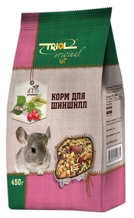 TRIOL™ Корм для шиншилл Original, 450г