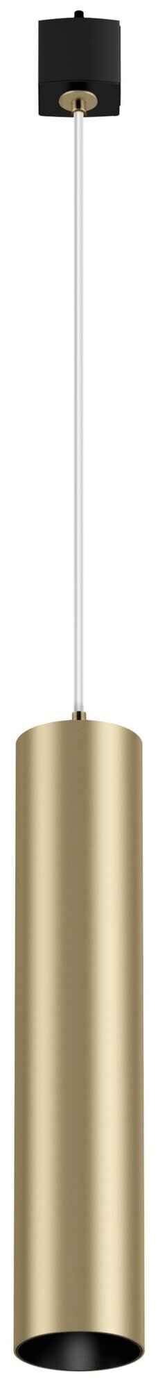 Трековый светильник Maytoni Focus Unity TR025-1-GU10-MG, GU10, кол-во ламп:1шт, Золото