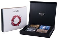 Чай Newby Season's greetings ассорти в пирамидках подарочный набор, 20 шт.