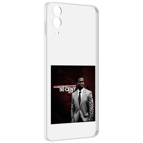 Чехол MyPads 50 Cent - Dont Call It A Comeback Vol для Samsung Galaxy Z Flip 4 (SM-F721) задняя-панель-накладка-бампер