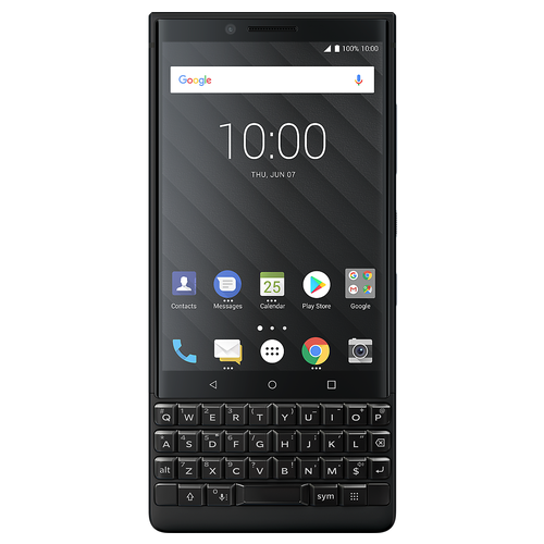 Смартфон BlackBerry KEY2 64GB Single sim, серебристый