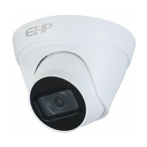 Камера видеонаблюдения IP Dahua EZ-IPC-T1B41P-0280B, 2.8 мм, белый видеокамера ip dahua ez ipc t1b41p 0280b 2 8 2 8мм цветная корп белый
