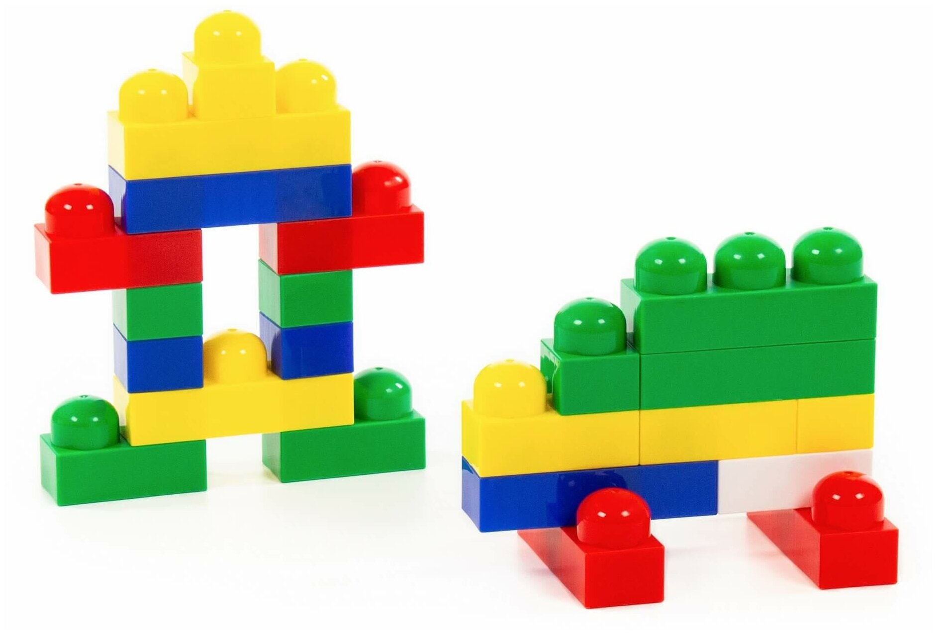 Конструктор "Юниор", 33 элемента, пластик, для развития моторики — фото 1