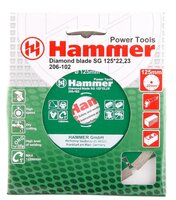 Диск алмазный отрезной 125x22.23 Hammer Flex 206-102 DB SG 1 шт.