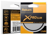 Светофильтр ультрафиолетовый Rekam X Pro Slim UV MC 40.5 мм