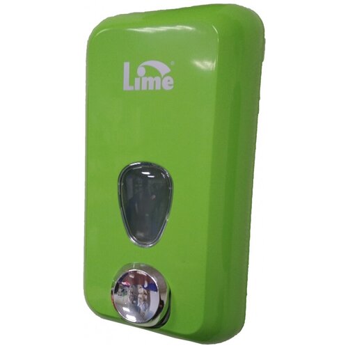 Диспенсер д/жидкого мыла LIME 1л, заливной, зеленый (973004)