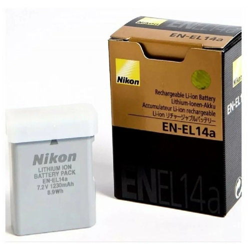 Аккумулятор NIKON EN-EL14A зарядное устройство для nikon mh 24 en el14 en el14a usb