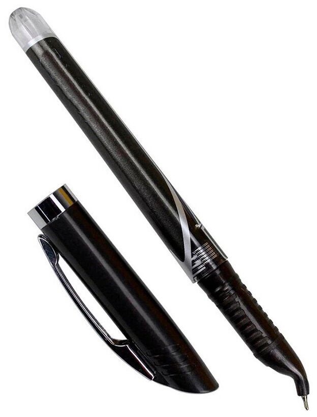 Ручка шариковая Flair ANGULAR для левшей, черная