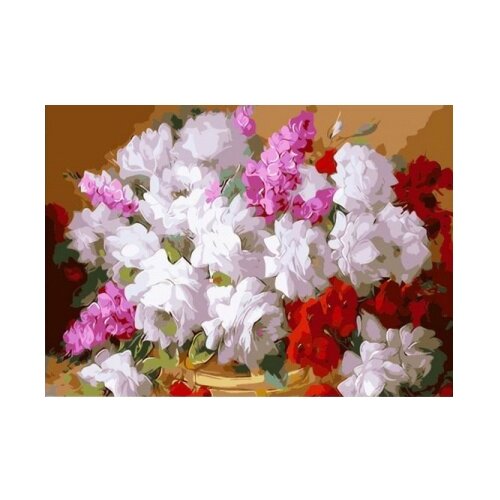 фото Color Kit Картина по номерам "Фламандские розы" 40х50 см (CG419)