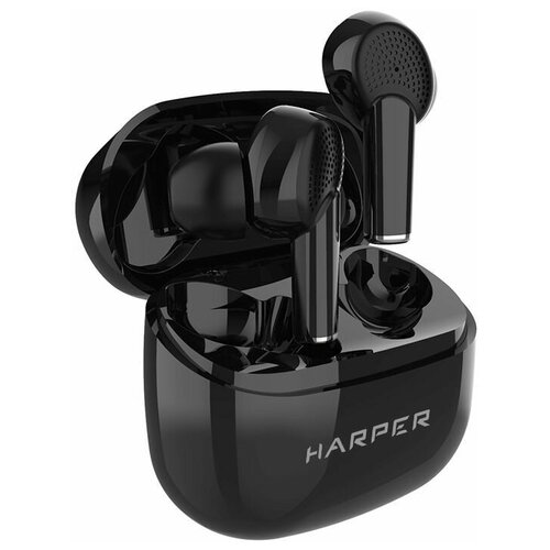 Гарнитура Harper HB-527, Bluetooth, вкладыши, черный (h00003154)