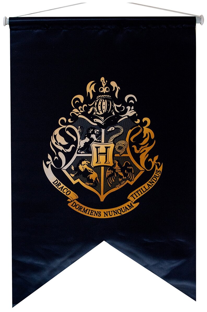 Флаг Sihir Dukkani: Хогвартс (Hogwarts) Гарри Поттер (Harry Potter) (FLS031) 75 см - фотография № 1