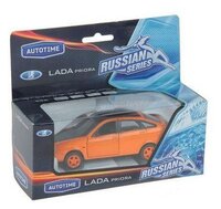 Легковой автомобиль Autotime (Autogrand) Lada Priora форсаж (33988) 1:36 оранжевый/черный