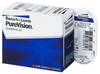 Контактные линзы Bausch & Lomb PureVision (6 линз) R 8,6 D -7,5