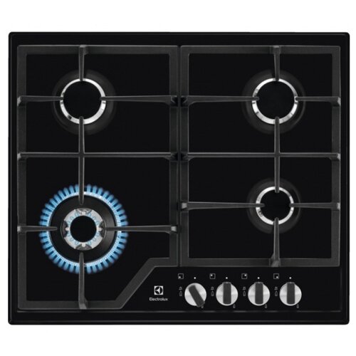 Варочная поверхность газовая Electrolux GPE363MB черный 2389000₽