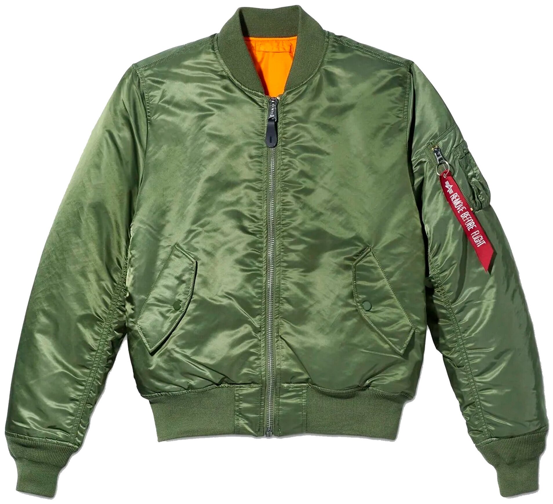 Куртка бомбер мужская Alpha Industries MA-1 Slim Fit Sage Green, 