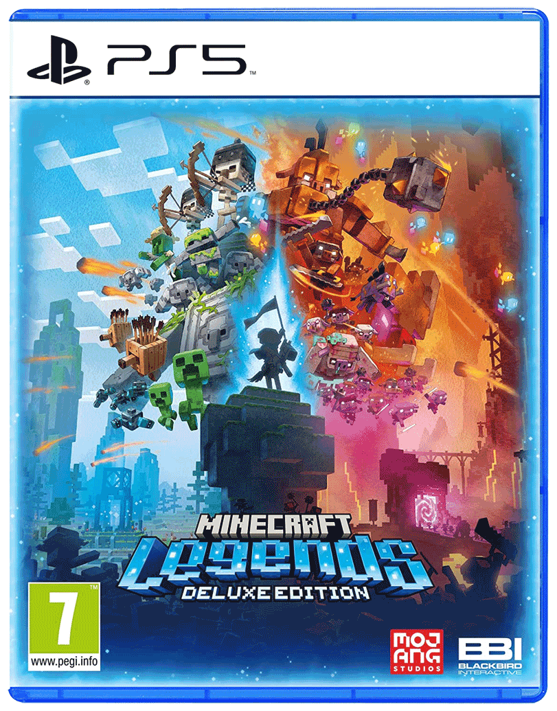 Игра Minecraft Legends Deluxe Edition для PS5 (диск русская озвучка)