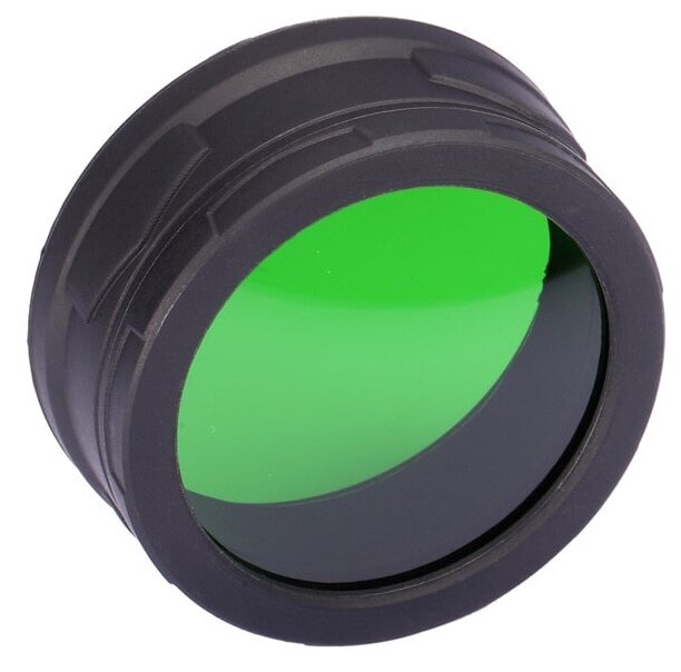 Фильтр для фонарей Nitecore NFG60 зеленый d60мм - фото №2