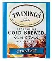 Чай черный Twinings Cold brewed iced tea Citrus twist в пакетиках, 20 шт.