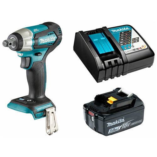 Гайковерт аккумуляторный 18В 180Нм - 12 Makita DTW181 Li-Ion 1x3Ач зу DTW181RF 2424000₽