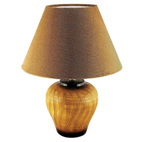Лампа Lucia Мозаика 407, E14, цвет арматуры: коричневый, цвет плафона/абажура: коричневый
