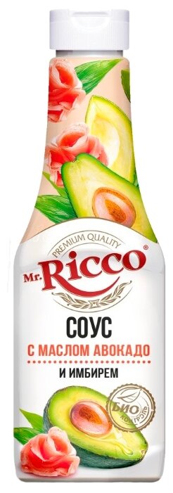 Соус Mr.Ricco С маслом авокадо и имбирем, 310 г