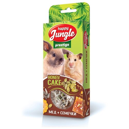 Happy Jungle Престиж корзинки для грызунов мед+семечки упаковка