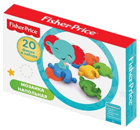 Fisher-Price Напольная мозаика 20 элементов (Н-786)