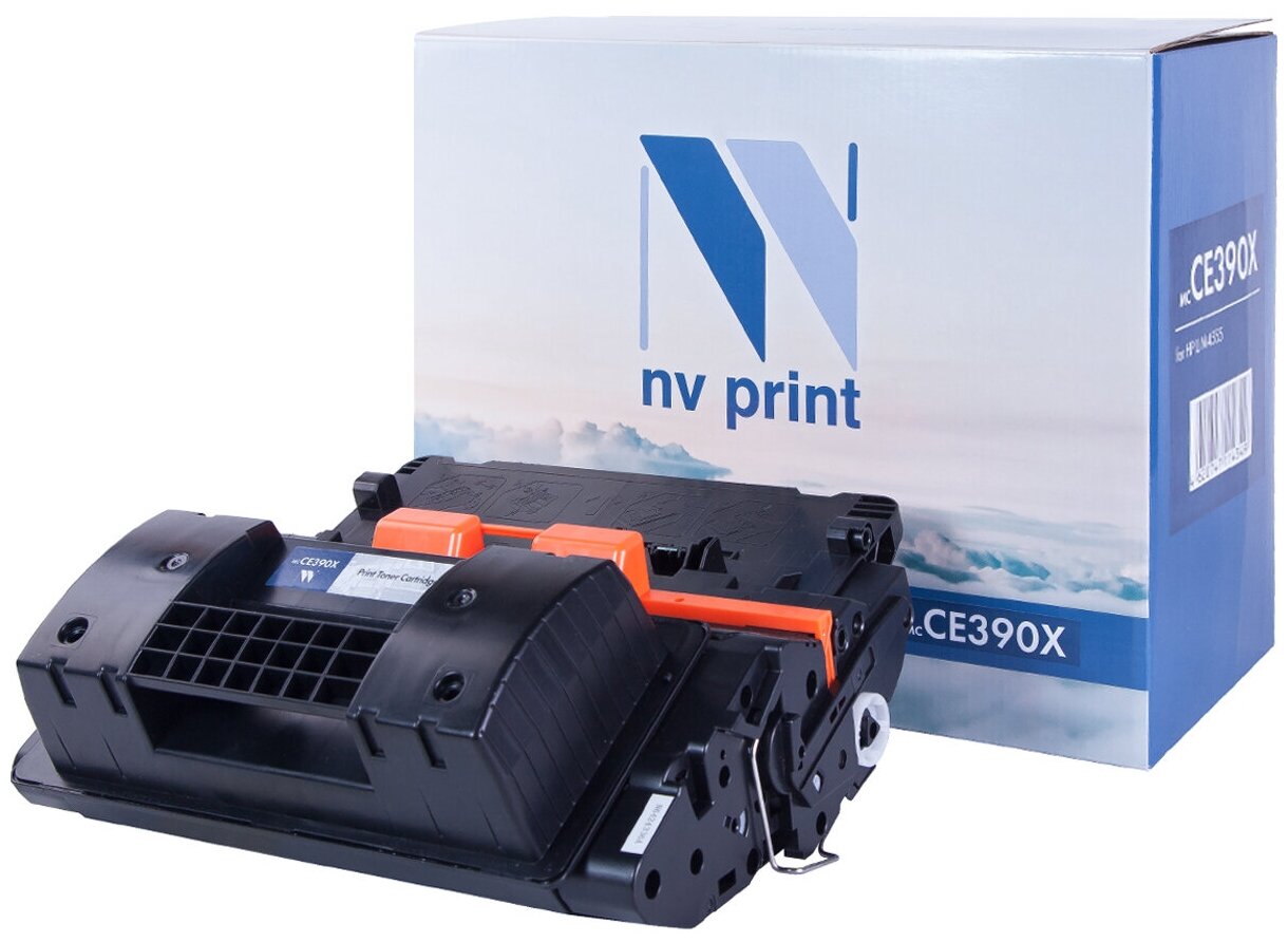 Лазерный картридж NV Print NV-CE390X для HP LaserJet Enterprise 600 M602dn, M602n, M602x (совместимый, чёрный, 24000 стр.)